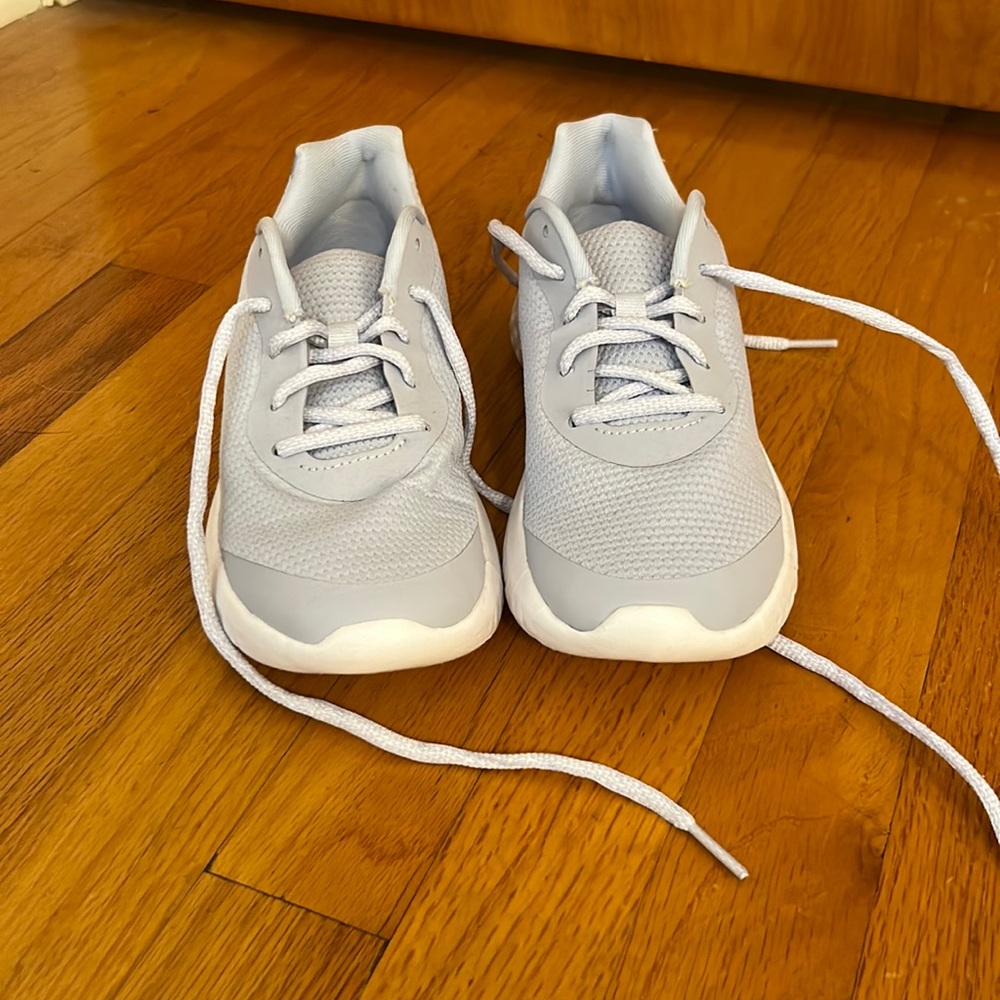 Size 6 1/2 WM Athletic Works Purple Sneakers, only worn once